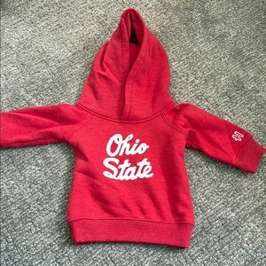 Homage 6-9 mos Ohio State Kids Red Hoodie